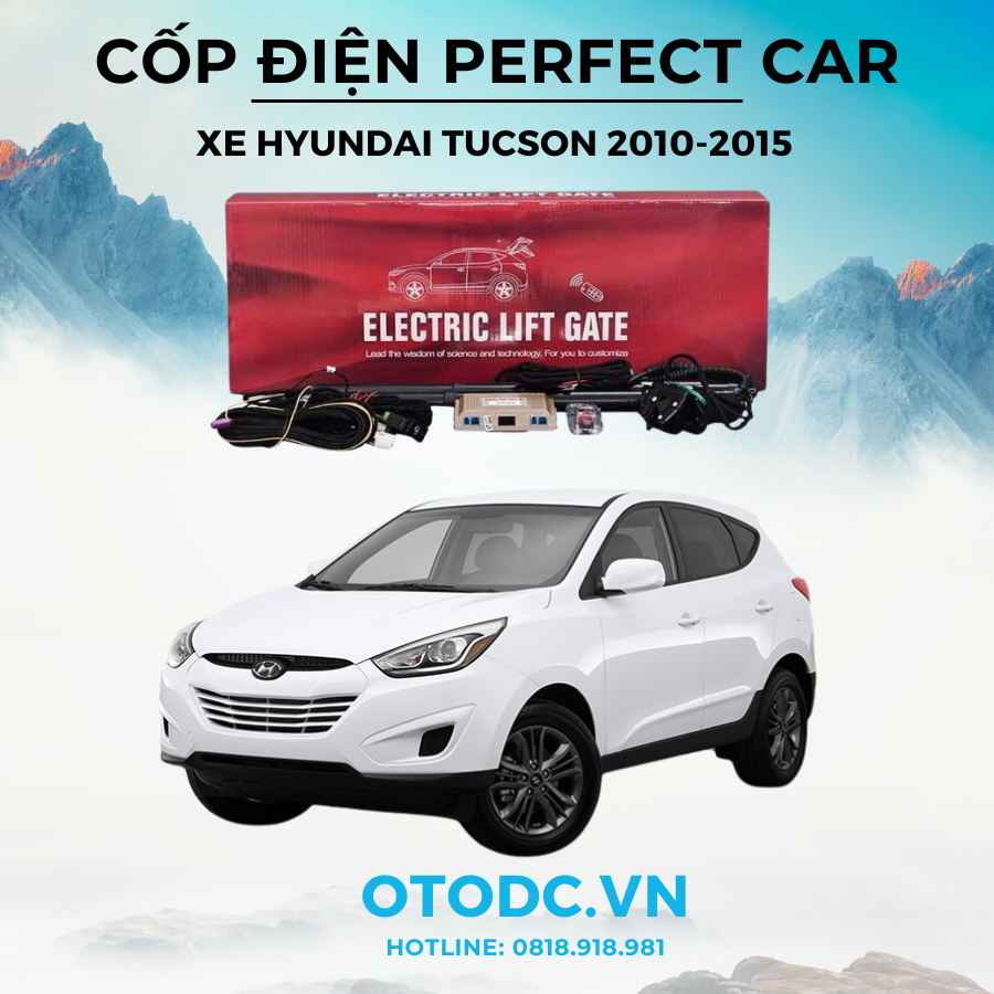 Cốp Điện Xe Hyundai Tucson 2010-2015 Chính Hãng Perfect Car