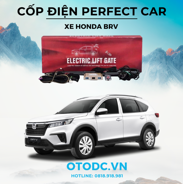 Cốp Điện Xe Honda BRV Hiệu Perfect Car