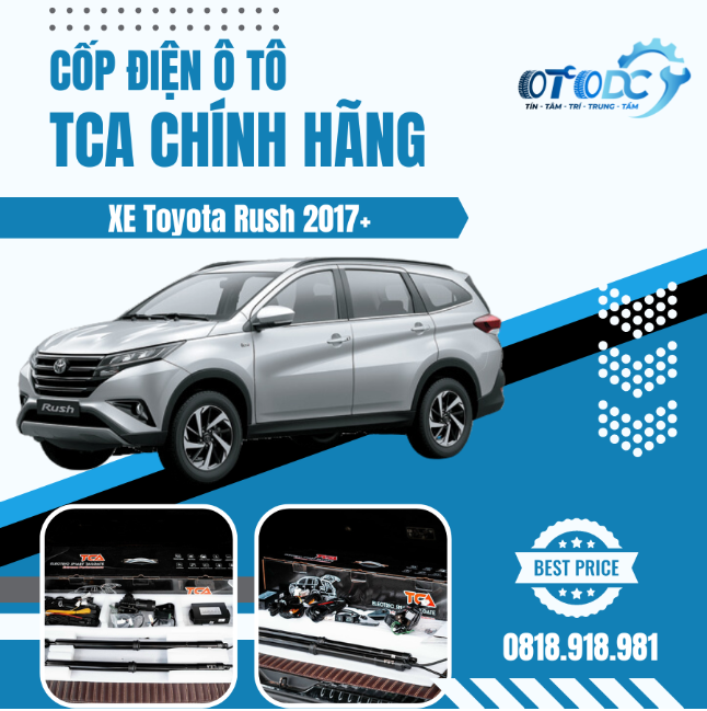 Cốp Điện Toyota Rush 2017+ Hiệu TCA