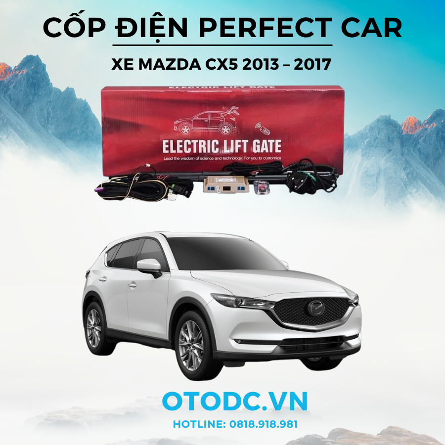 Cốp Điện Xe Mazda CX5 2013 – 2017 Chính Hãng Perfect Car