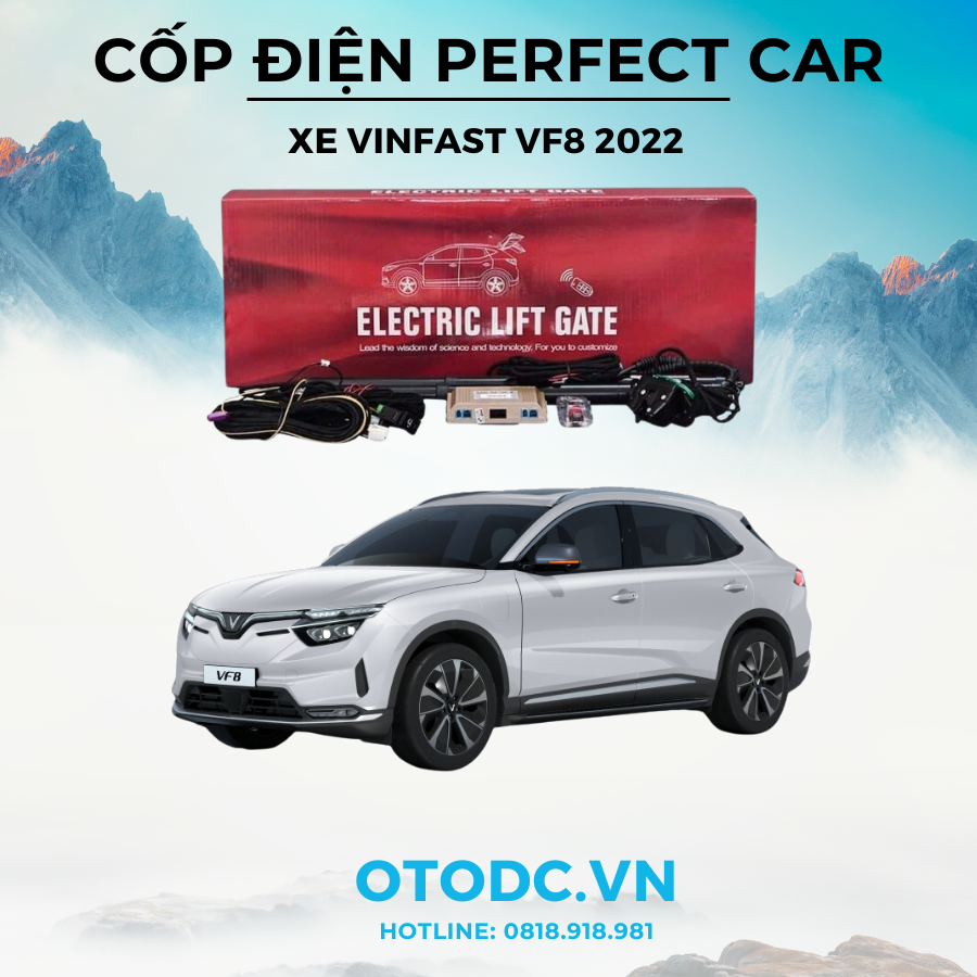 Cốp Điện Xe Vinfast VF8 2022 Chính Hãng Perfect Car