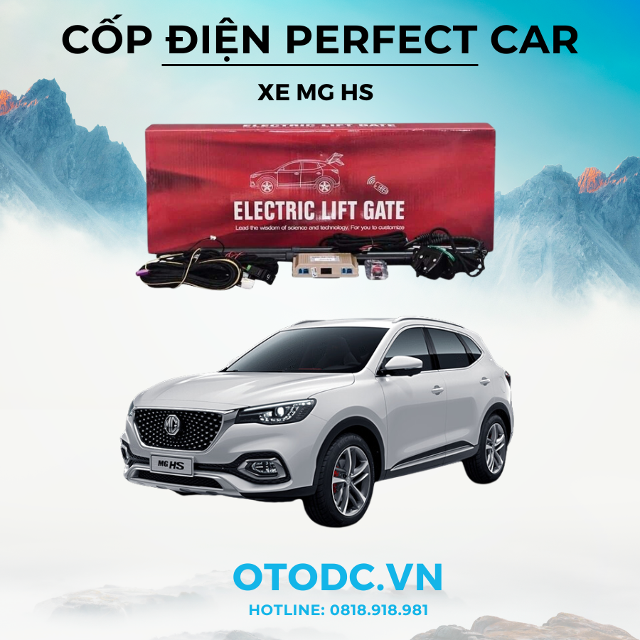Cốp Điện Xe MG HS Chính Hãng Perfect Car