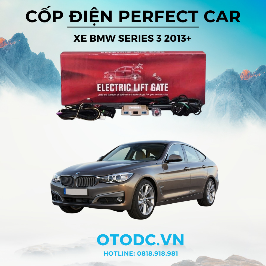 Cốp Điện Xe BMW Series 3 2013+ Chính Hãng Perfect Car