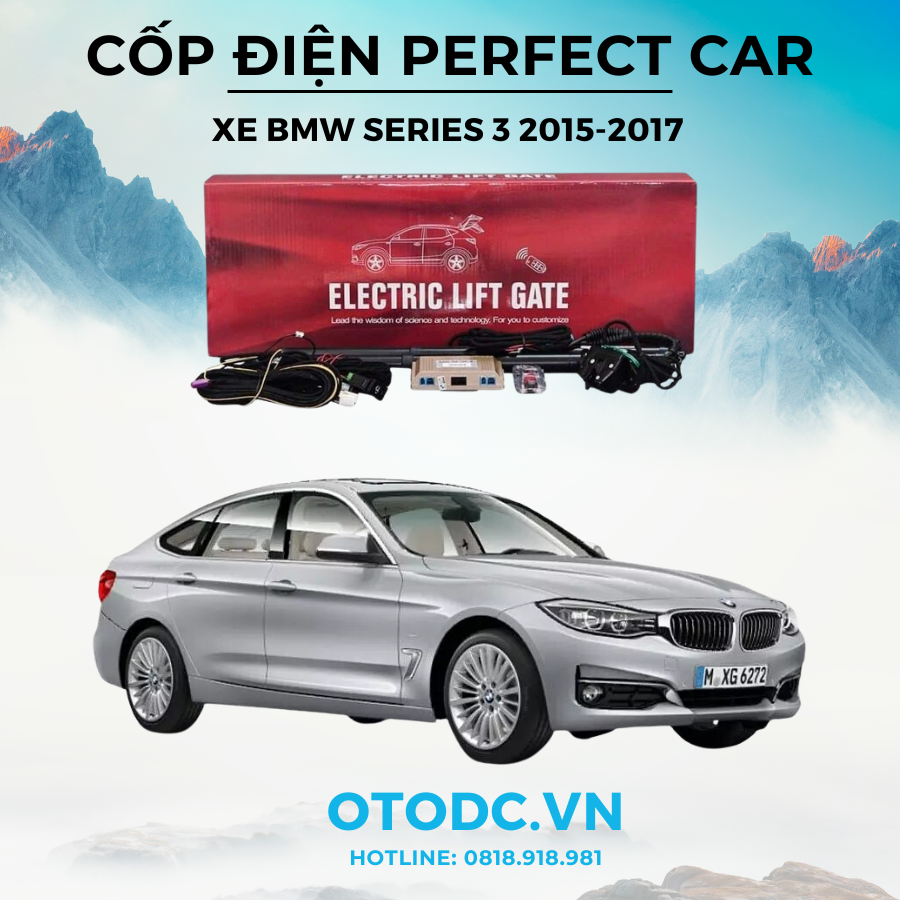 Cốp Điện Xe BMW Series 3 2015-2017 Chính Hãng Perfect Car