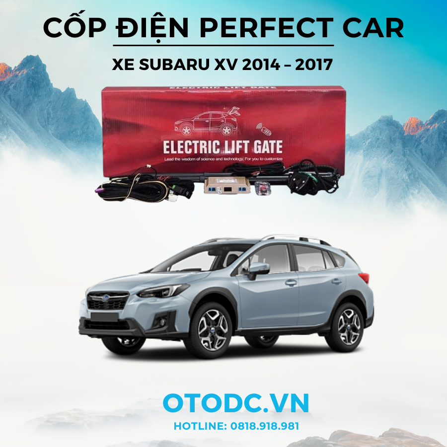 Cốp Điện Xe Subaru XV 2014 – 2017 Chính Hãng Perfect Car