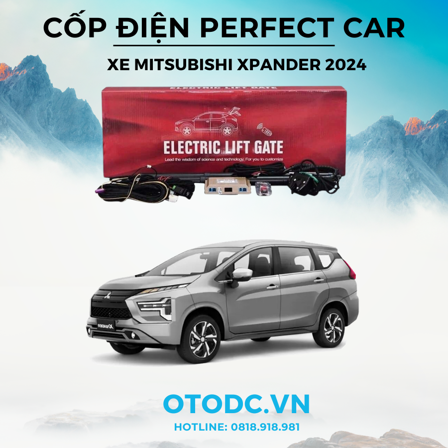 Cốp Điện Xe Mitsubishi Xpander 2024 Chính Hãng Perfect Car