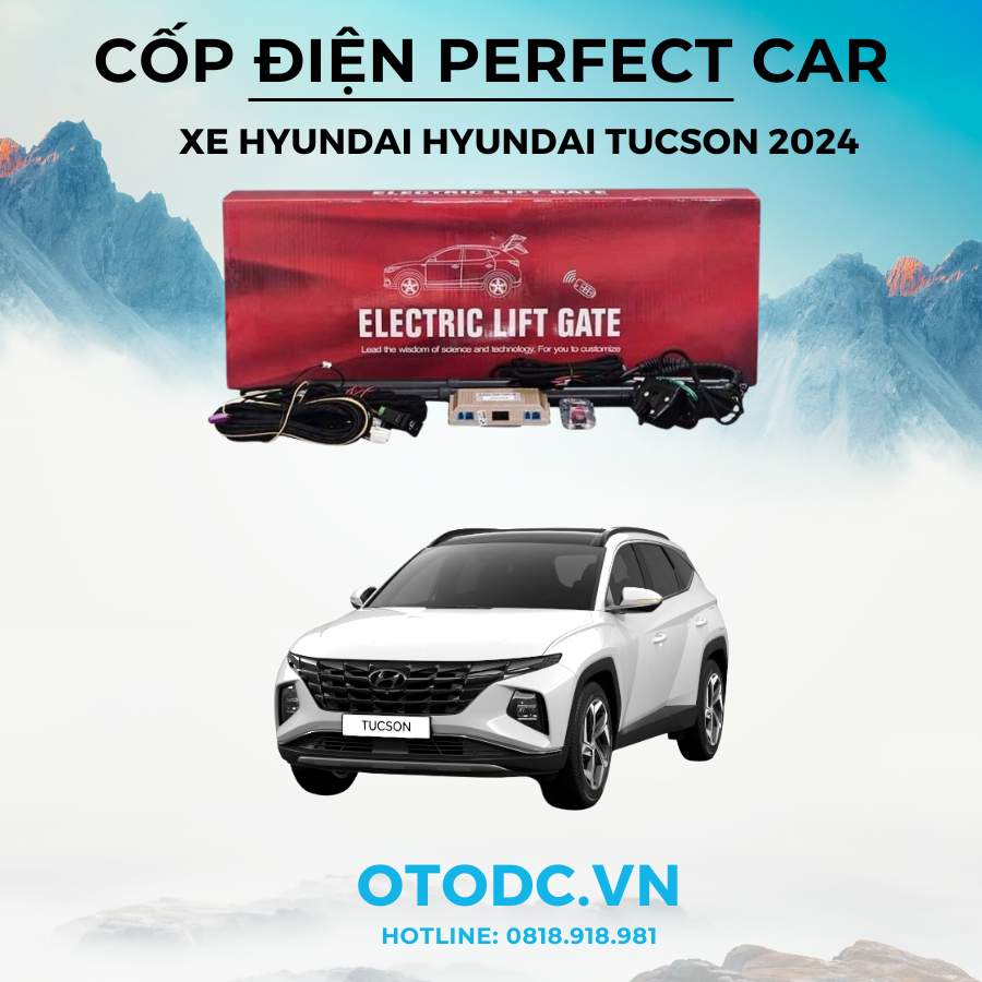 Cốp Điện Xe Hyundai Tucson 2024 Chính Hãng Perfect Car