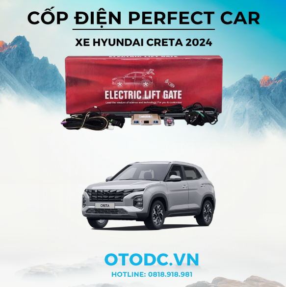Cốp Điện Xe Hyundai Creta 2024 Hiệu Perfect Car