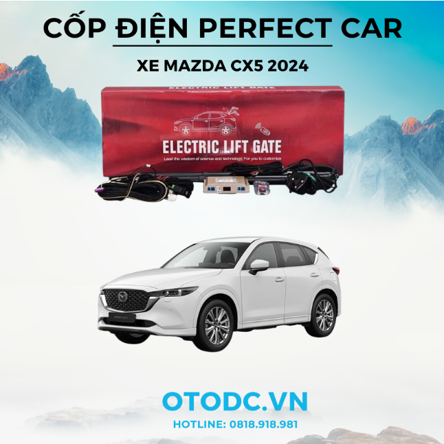 Cốp Điện Xe Mazda CX5 2024 Hiệu Perfect Car