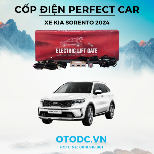 Cốp Điện Kia Sorento 2024 Hiệu Perfect Car